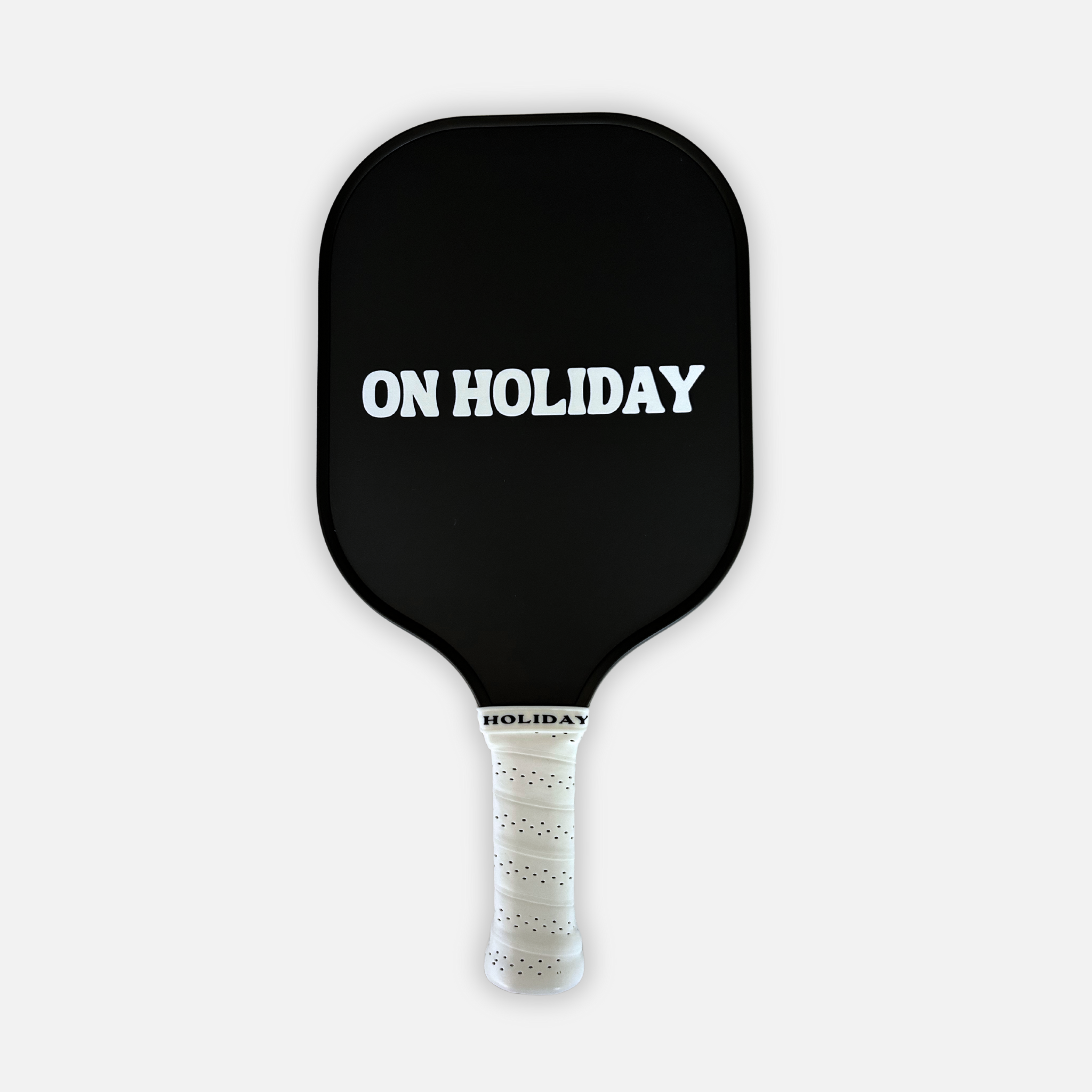 White Splatter Paint Pickleball Paddle