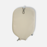 Surfer Patch Leather Pickleball Paddle Cover