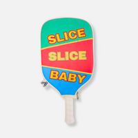 Slice Slice Baby Leather Pickleball Paddle Cover