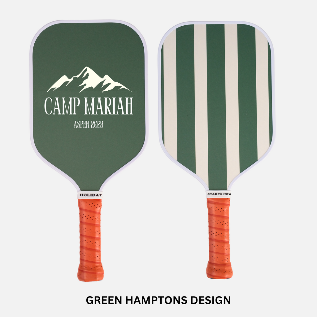 Personalised Paddle Racket Customized Paddles – On Holiday